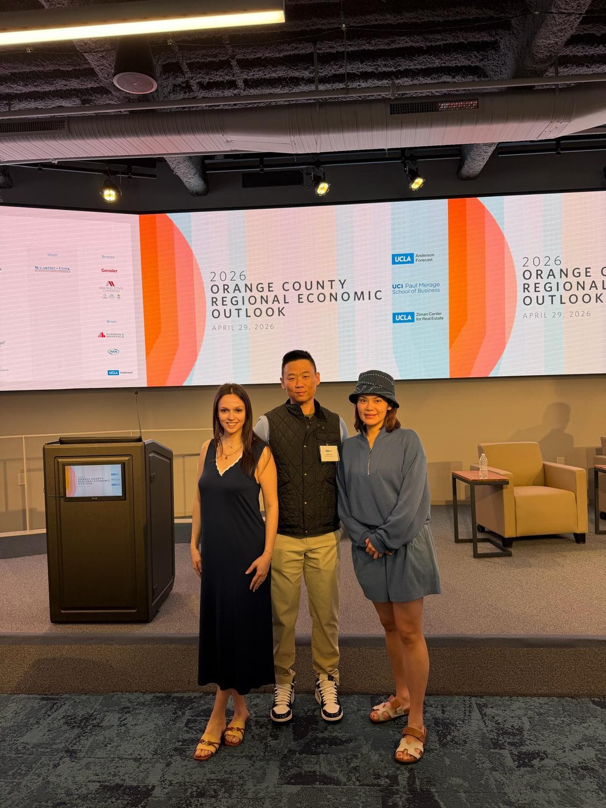 At the 2026 Orange County Regional Economic Outlook, April 29, 2026.