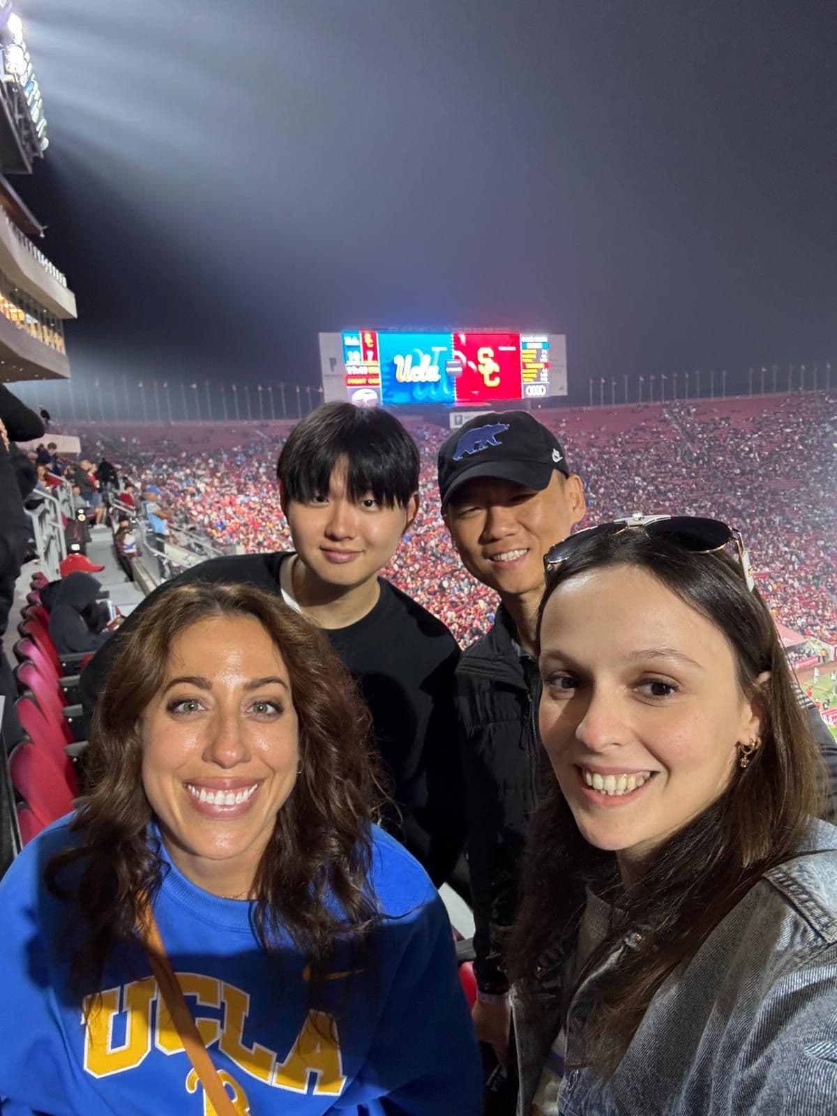 At the USC-UCLA Victory Bell game at the Coliseum, where rivalry was loud and collaboration still won the better story.
